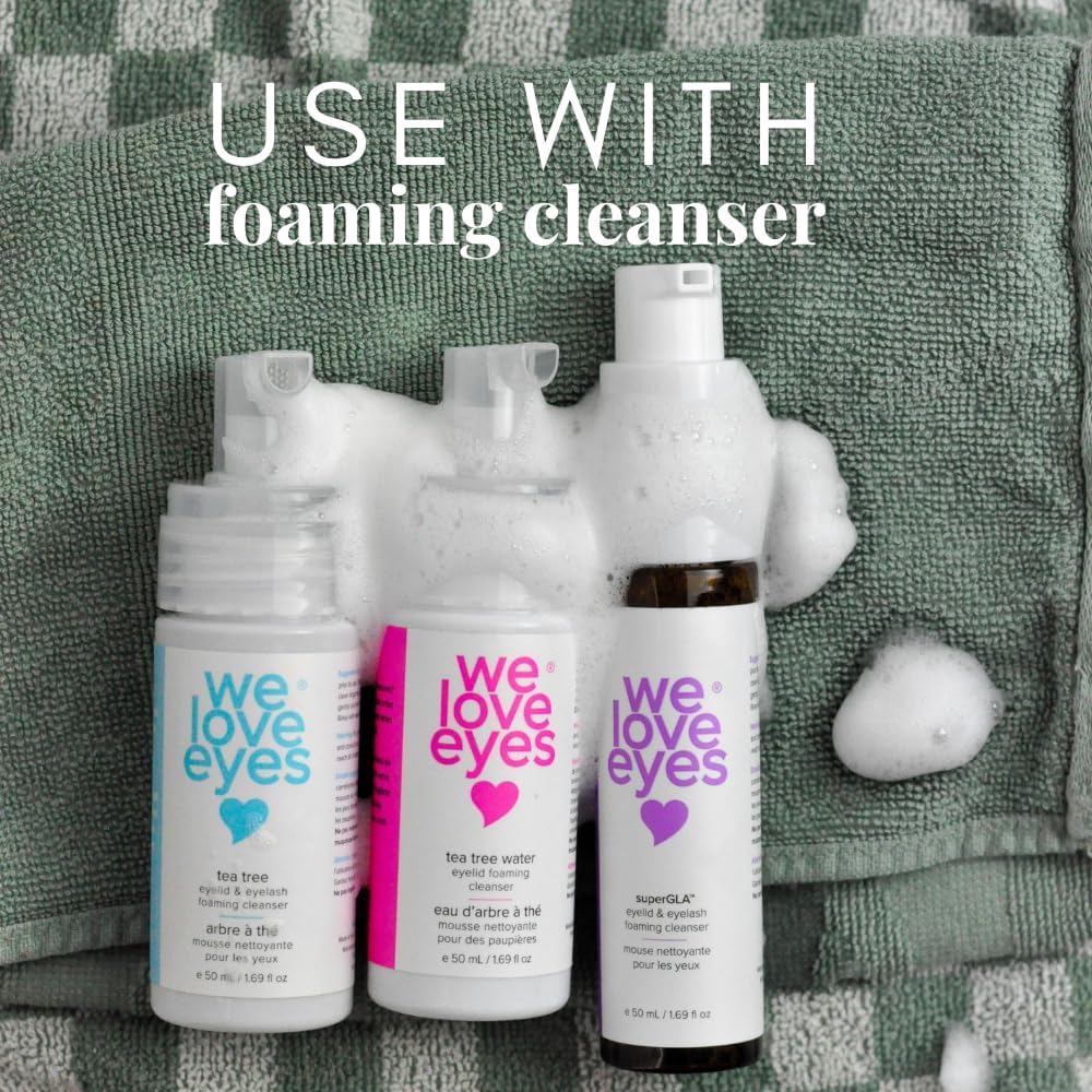**We Love Eyes Eyelid Margin Cleansing Brush – Gentle Eyelid Hygiene Brush for Daily Lash Extension Care – Perfect for Removing Dirt & Debris – Ideal for Sensitive Eyes & Eyelid Health Maintenance**    *(Use Case: Helps prevent irritation, promotes clean eyelid margins, and enhances lash extension longevity for a refreshed, healthy look.)*