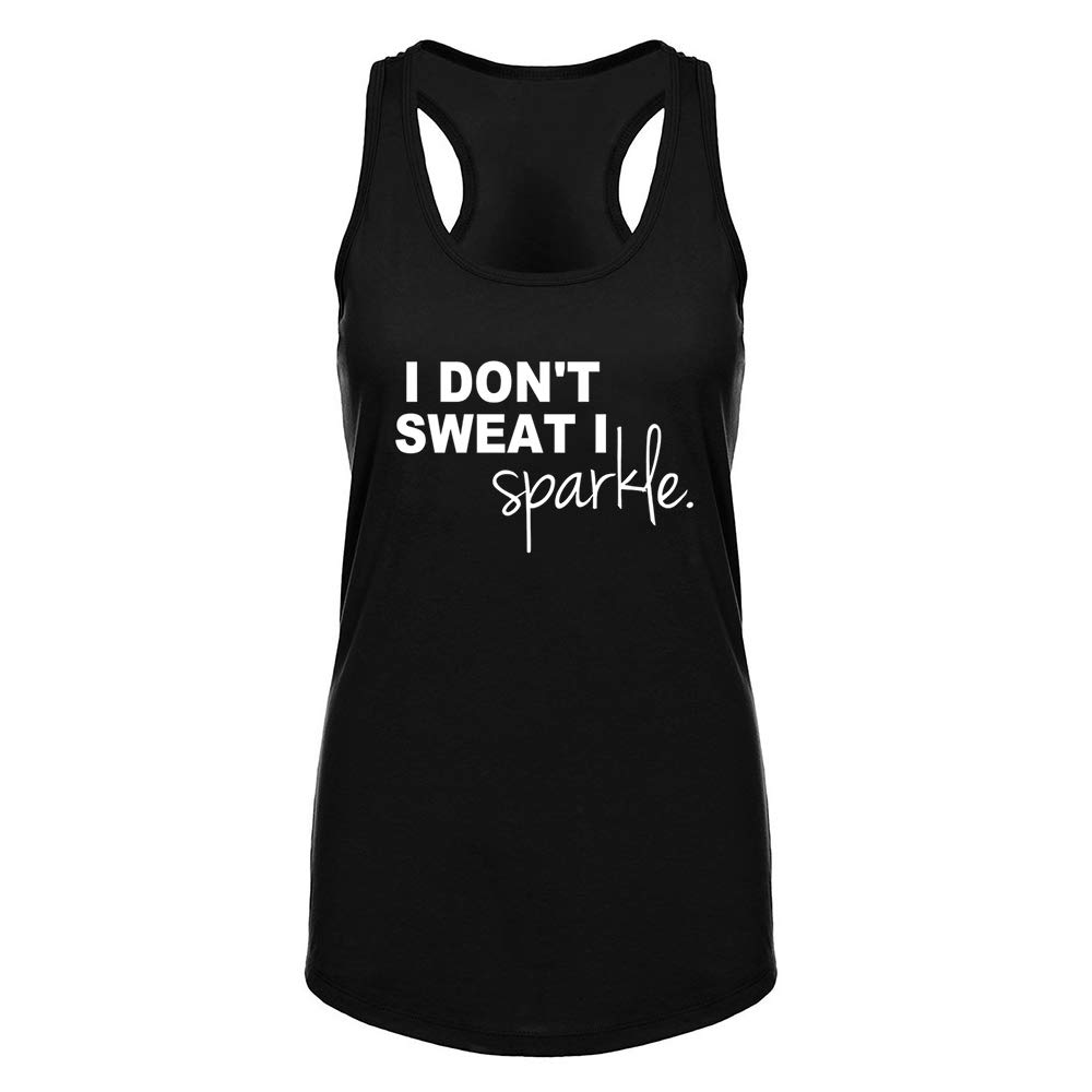 FANNOO Women's Workout Tank Tops - Funny Gym Shirts with Motivational Sayings | Racerback Sleeveless Athletic Tops for Yoga, Running & Fitness Training
