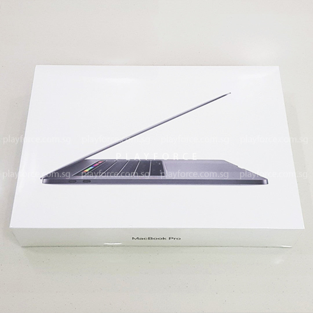 Apple MacBook Pro 15-inch (2018) - Touch Bar, 512GB SSD, Space Gray (Brand New with Apple Care) - Perfect for Graphic Design, Video Editing & Business Professionals