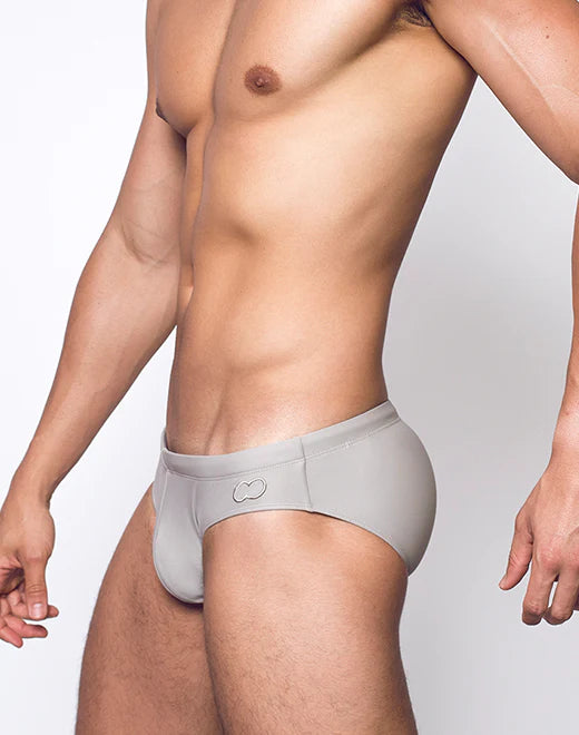 2EROS Men's Swim Brief String Bikini - Comfortable & Stylish Brown Swimwear for Beach, Pool & Vacation