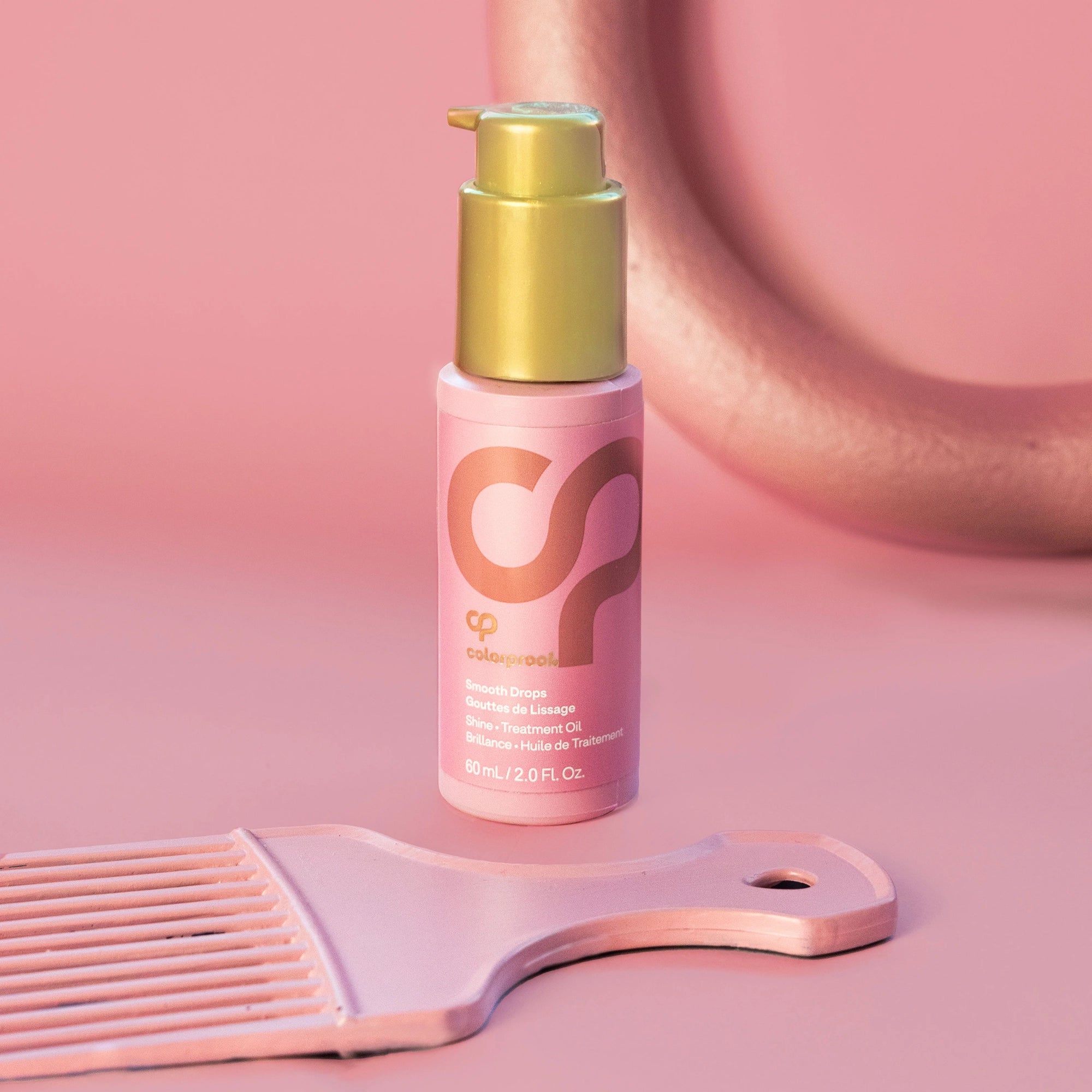 Colorproof Smooth Drops Hair Serum - Frizz Control & Heat Protectant for Smooth, Shiny Hair - Perfect for Daily Styling & Salon Treatments