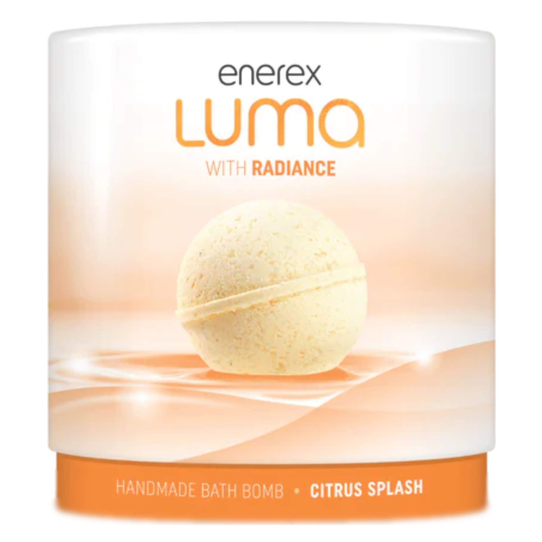 Citrus Splash Bath Bomb with Radiance - Natural Essential Oils for Relaxation & Glowing Skin | Perfect for Self-Care, Spa Nights & Gift Giving