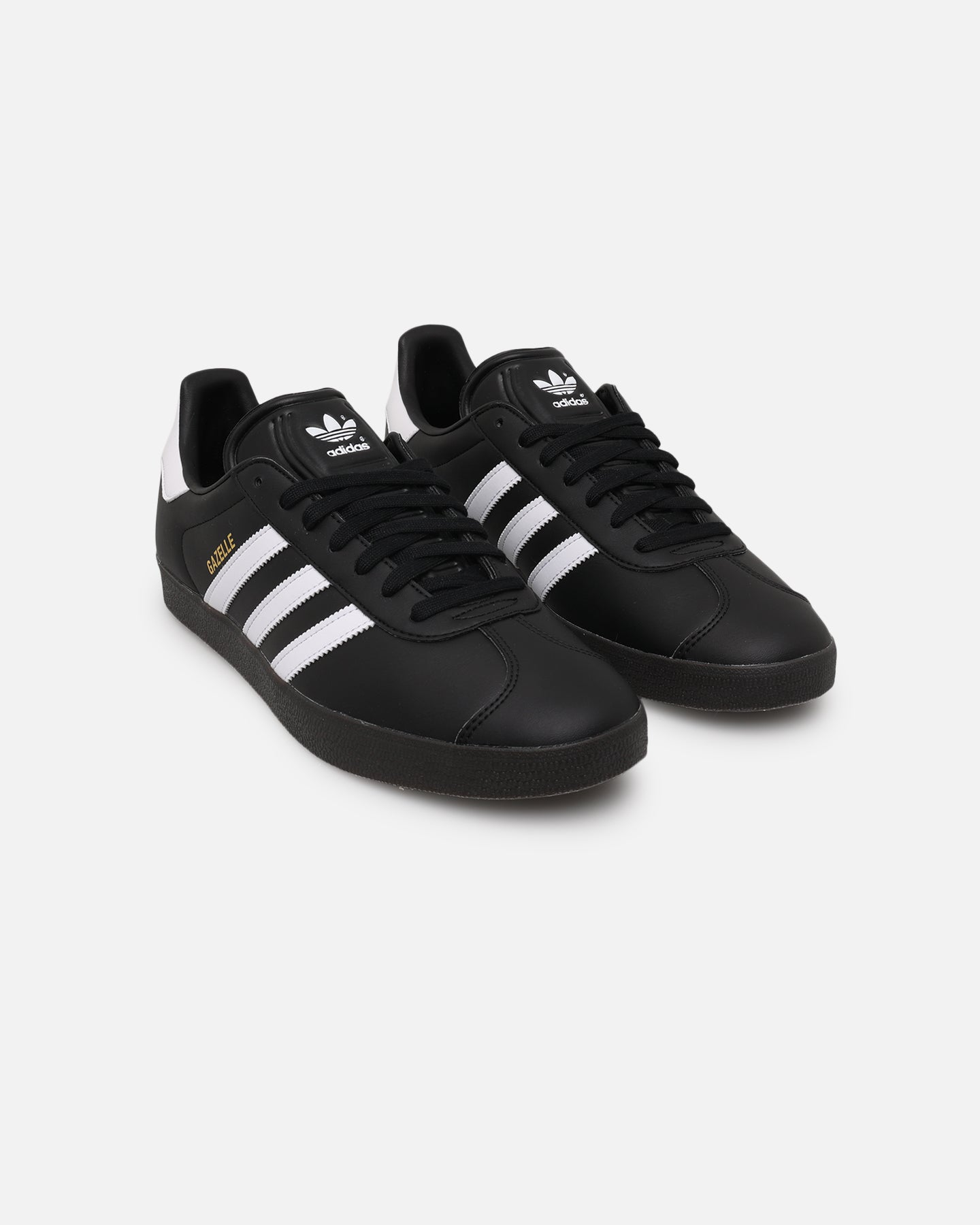 Adidas Gazelle Sneakers for Men - Black/Gum Sole Classic Casual Shoes for Running, Walking & Streetwear Fashion