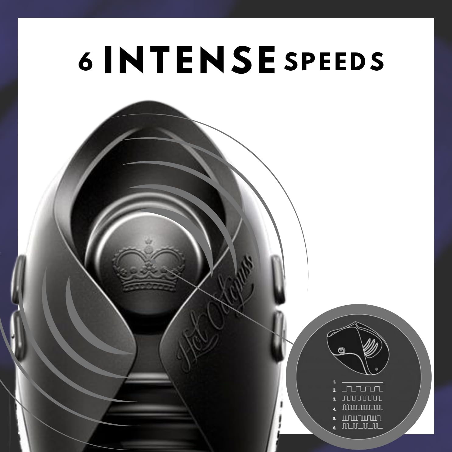 Pulse Solo LUX Automatic Male Masturbator - 6 Vibration Modes, Hands-Free Design with Wrist Strap Remote Control | Adult Sex Toy for Men | Perfect for Solo Pleasure, Couples Play & Discreet Home Use | Enhance Your Intimate Experience