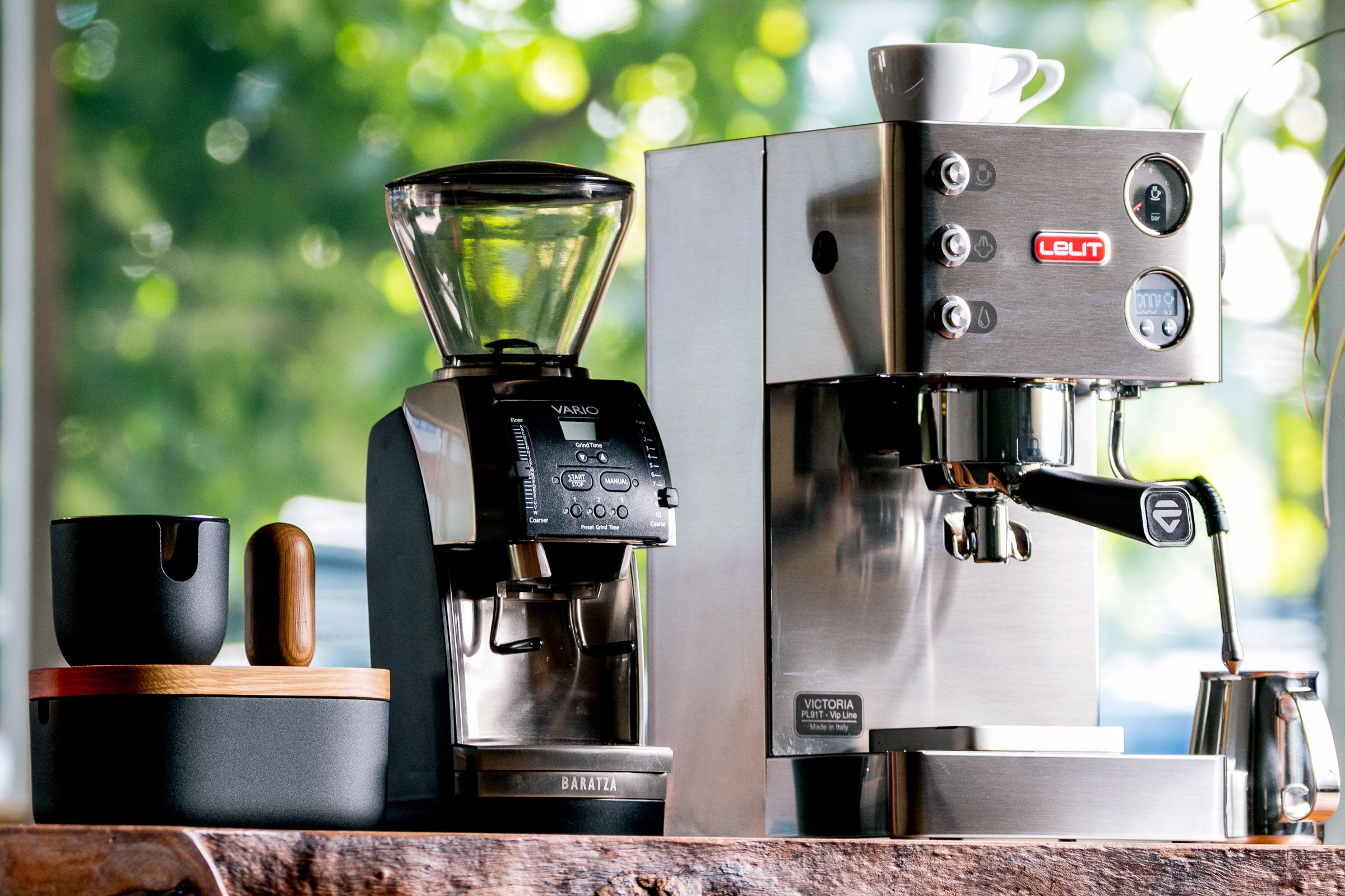 Baratza Vario+ Professional Coffee Grinder for Espresso, French Press & Pour Over - High Precision Burr Grinder for Home & Cafe Use