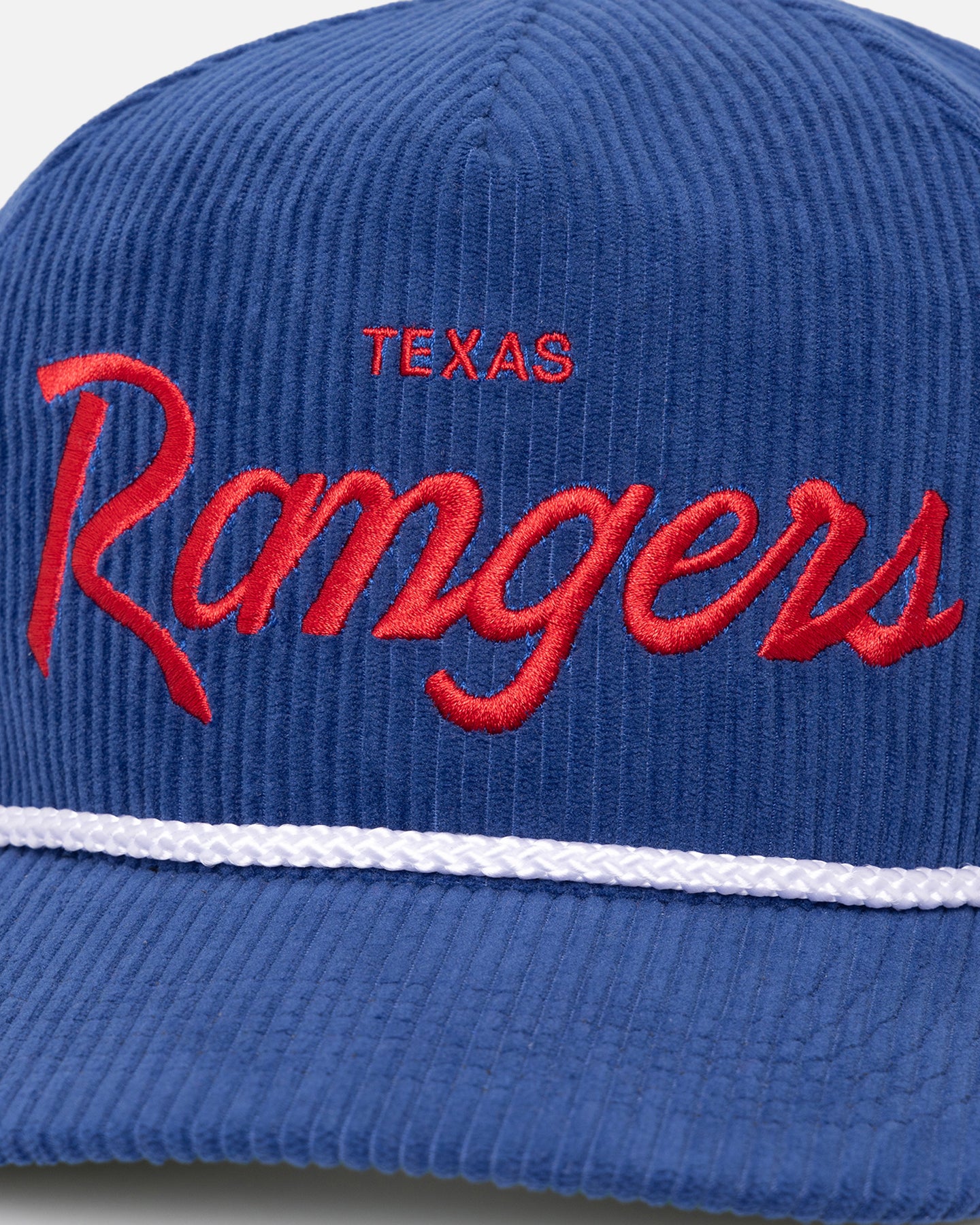 47 Brand Texas Rangers 'MLB Opening Day' Crossrope Hitch Snapback Royal Baseball Cap - Official MLB Licensed Hat for Men & Women, Perfect for Baseball Games, Sports Events and Casual Wear