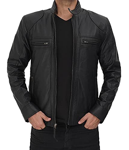 Evanston - Black Leather Jacket