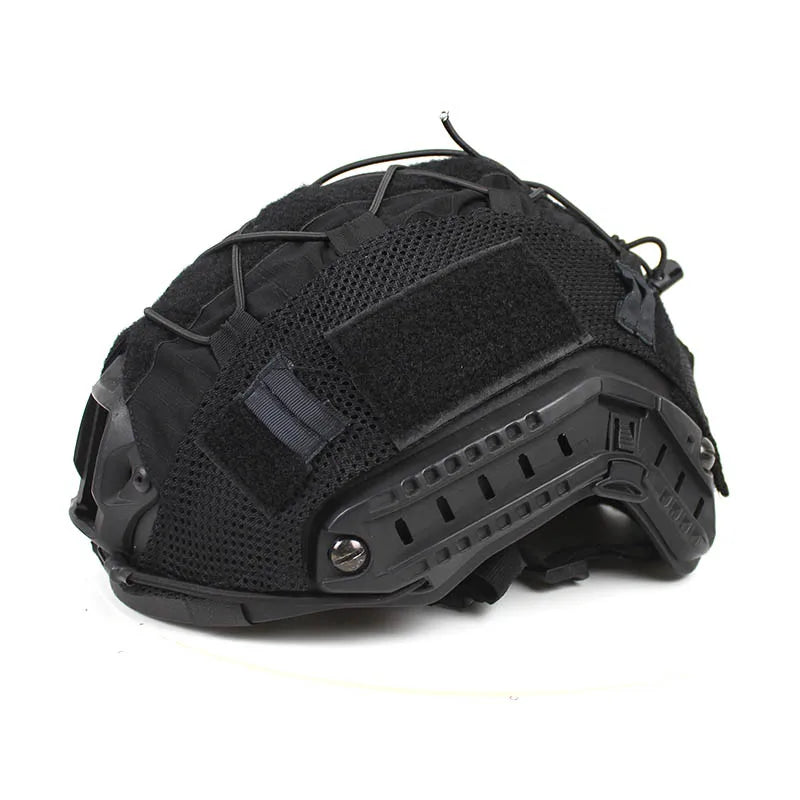 Tactical Helmet Cover for FAST Helmets - Military Grade Camouflage Helmet Cover for Outdoor, Airsoft & Tactical Operations