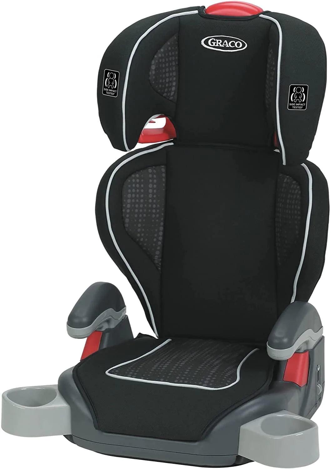 Graco TurboBooster High Back Booster Car Seat for Kids - Safe & Comfortable Back Support - Ideal for School, Travel & Family Road Trips