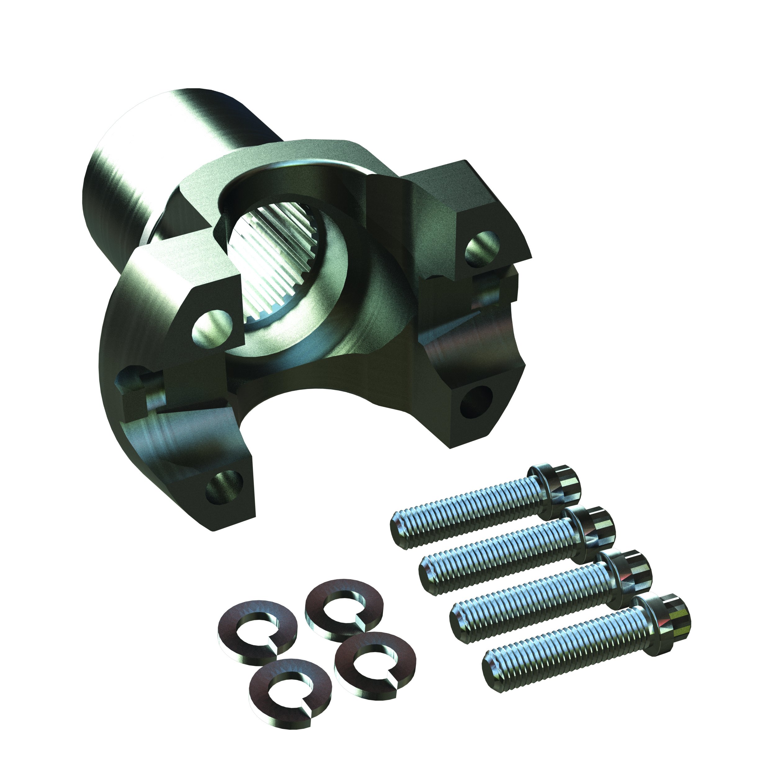 TeraFlex 4949100 Yoke Kit for Jeep JK Transfer Case - Front & Rear Output Upgrade - Perfect for Off-Roading & 4x4 Adventures