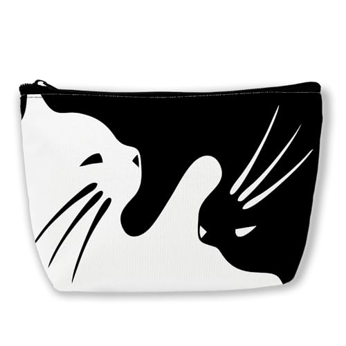 cute black and white cats
