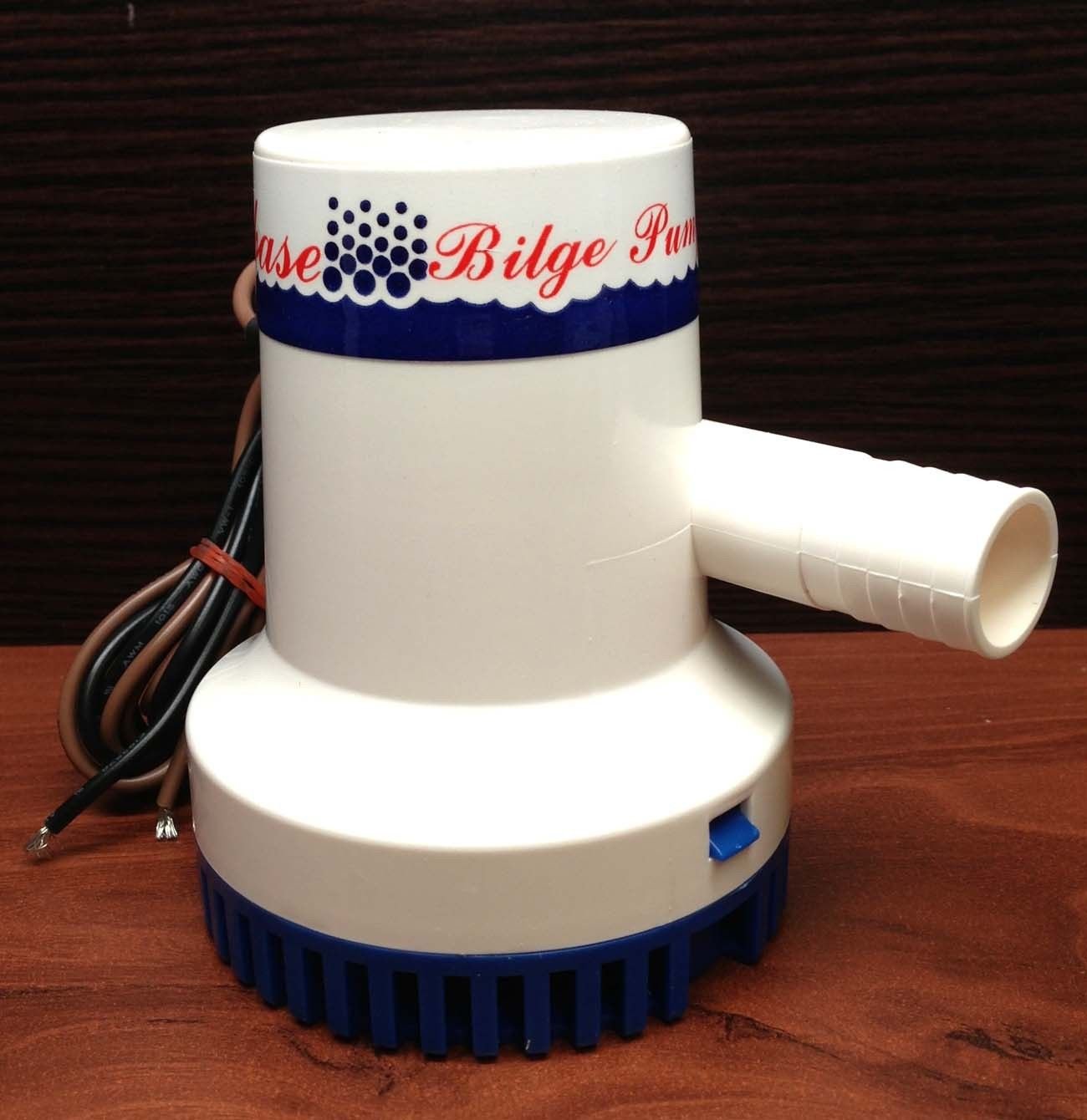 **700 GPH Marine Boat Bilge Pump - 12V Manual ABS Water Pump with 3/4