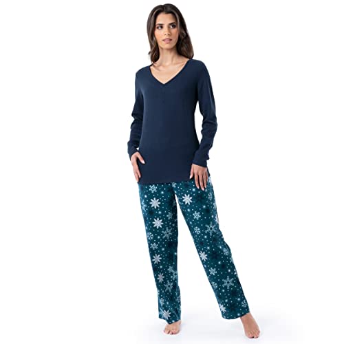 Navy/Snowflake