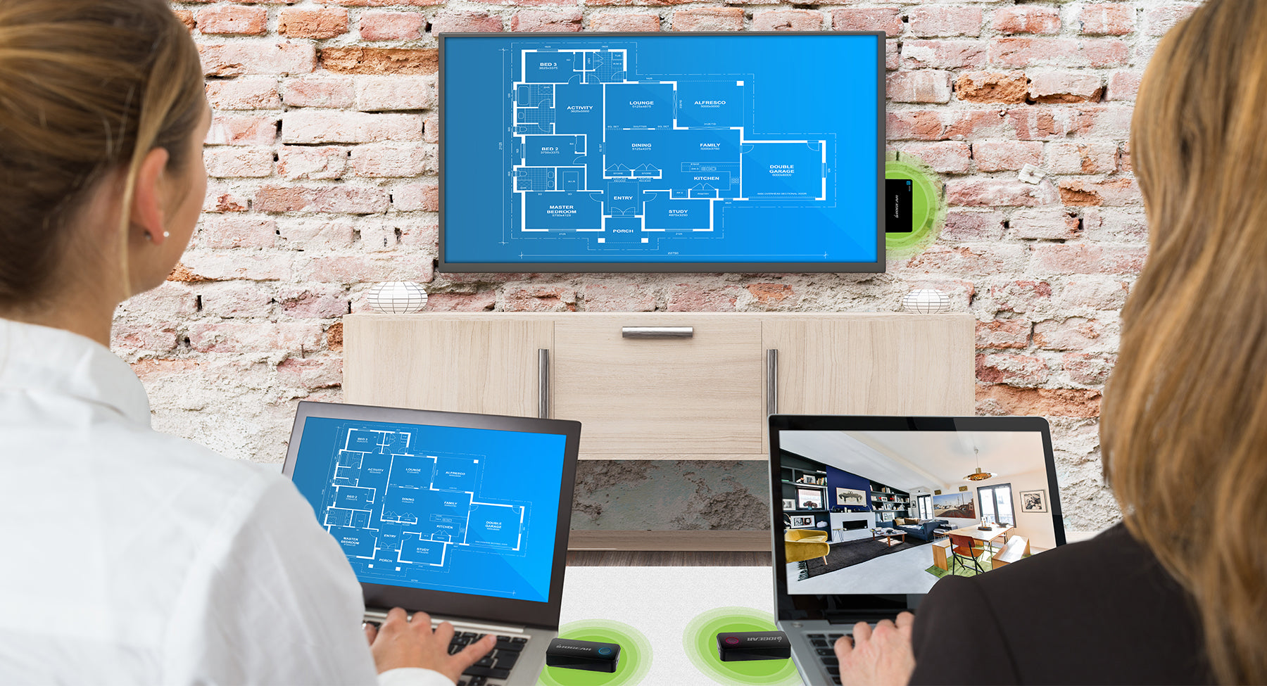 Share Pro Expandable Wireless Presentation System - Portable Clicker for PowerPoint, Google Slides, Keynote | Perfect for Business Meetings, Classroom Teaching & Remote Presentations