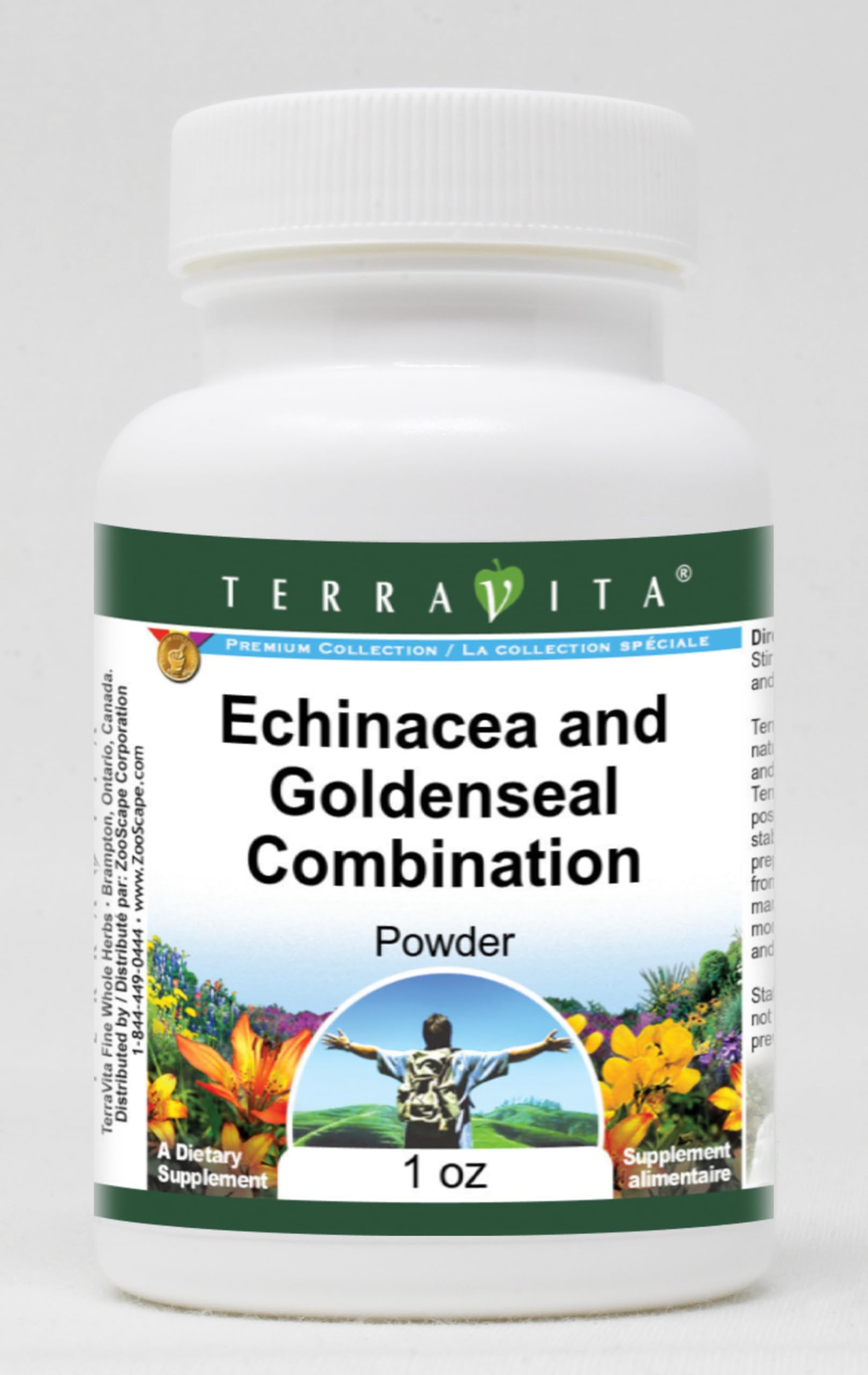 Organic Echinacea and Goldenseal Root Powder - 1 oz Immune Support Supplement | Herbal Wellness Boost | ZIN: 513012 | Perfect for Cold Season & Daily Immune Maintenance