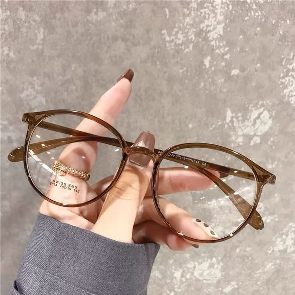 Photochromic Computer Reading Glasses - Blue Light Blocking Round Frame Sunglasses for Men & Women - Unisex +1.0 Readers for Indoor & Outdoor Use - Perfect for Office, Driving, and Reading