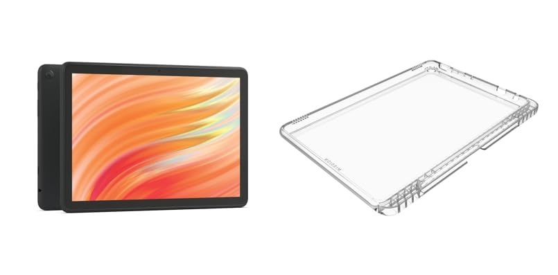 Amazon Fire HD 10 Tablet Bundle (2023 Release) - 10.1