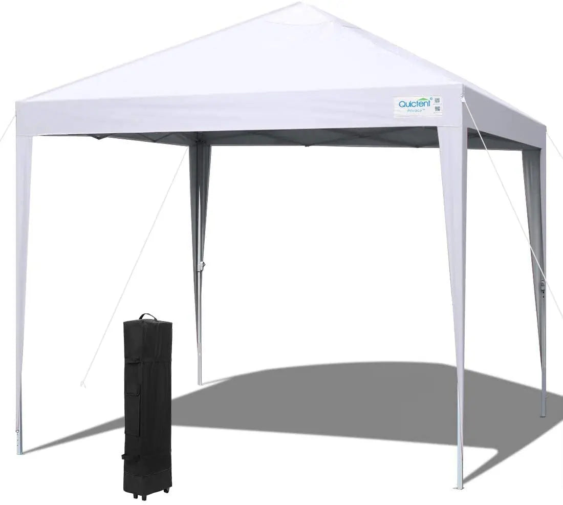 10' x 10' Instant Pop Up Canopy Tent with No Side Walls - Portable Outdoor Shelter for Camping, Beach, Picnics & Backyard Parties
