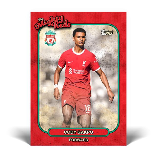 Official Topps Liverpool FC 2023/2024 Team Set Trading Cards Box - Perfect for Soccer Collectors and Fans to Display or Trade