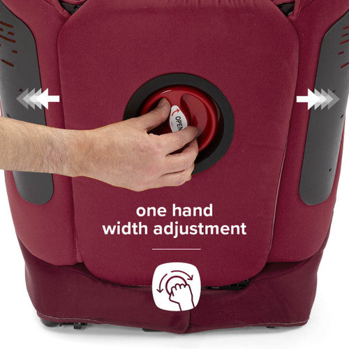 Diono Monterey 4DXT Latch Expandable Booster Car Seat for Kids - Safe & Comfortable High Back Booster with Side Impact Protection - Perfect for Travel & School Drop-offs