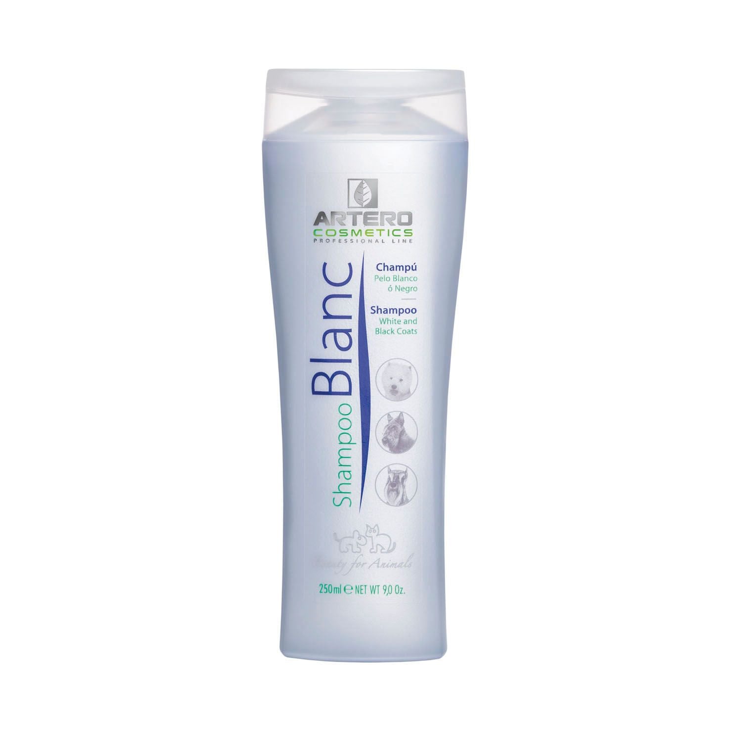 Artero Blanc Shampoo for Color-Treated Hair - Sulfate Free, Vegan Formula (8oz, 16oz, 32oz) - Perfect for Salon & Home Hair Care Routine