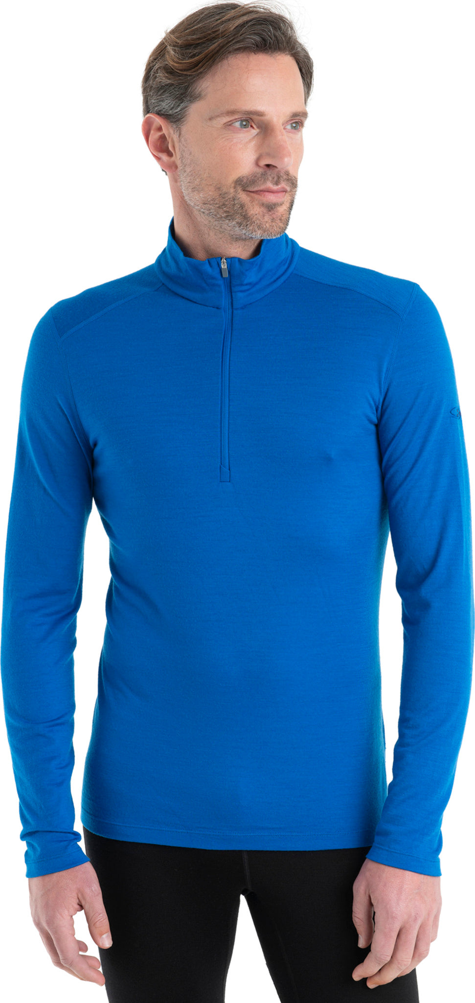 200 Oasis LS Half Zip Base Layer for Men - Thermal Long Sleeve Moisture-Wicking Shirt - Perfect for Hiking, Skiing & Cold Weather Outdoor Activities