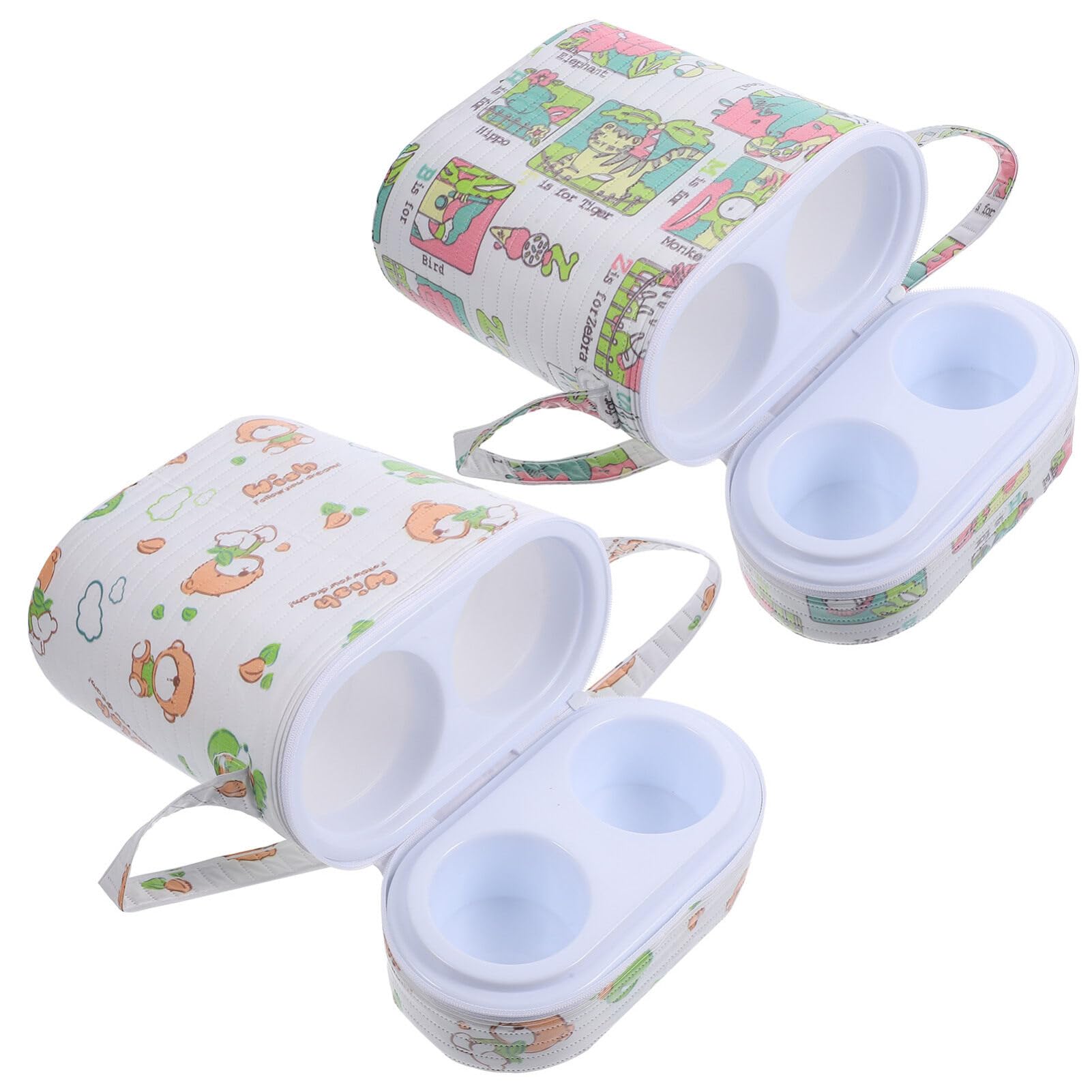 iBasenice Insulated Baby Bottle Warmer Bag - Portable Breast Milk Warmer & Storage for Travel, On-the-Go - Perfect for Daycare, Road Trips & Outdoor Feeding