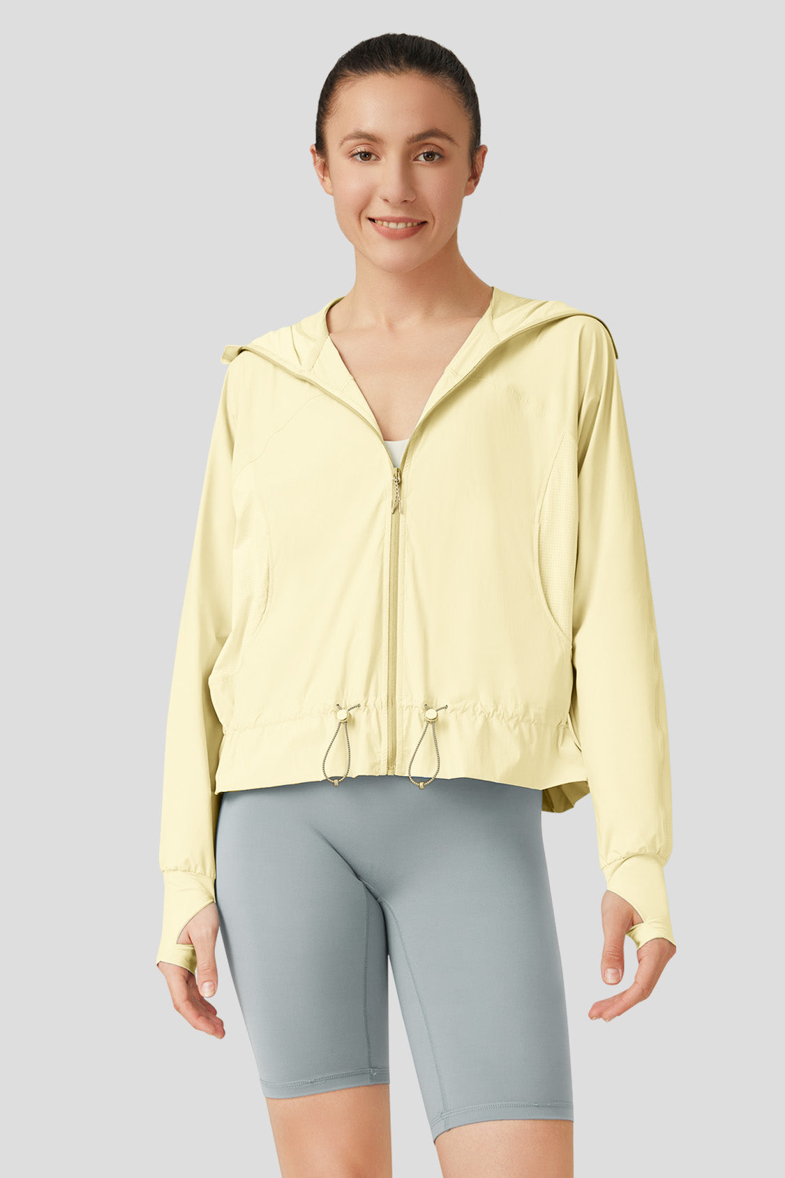 Yunzi Women's UV Protection Jacket UPF50+ Sunblock Windproof Lightweight Outdoor Hiking Travel Beach Walking - Perfect for Summer Activities and Sun Safety