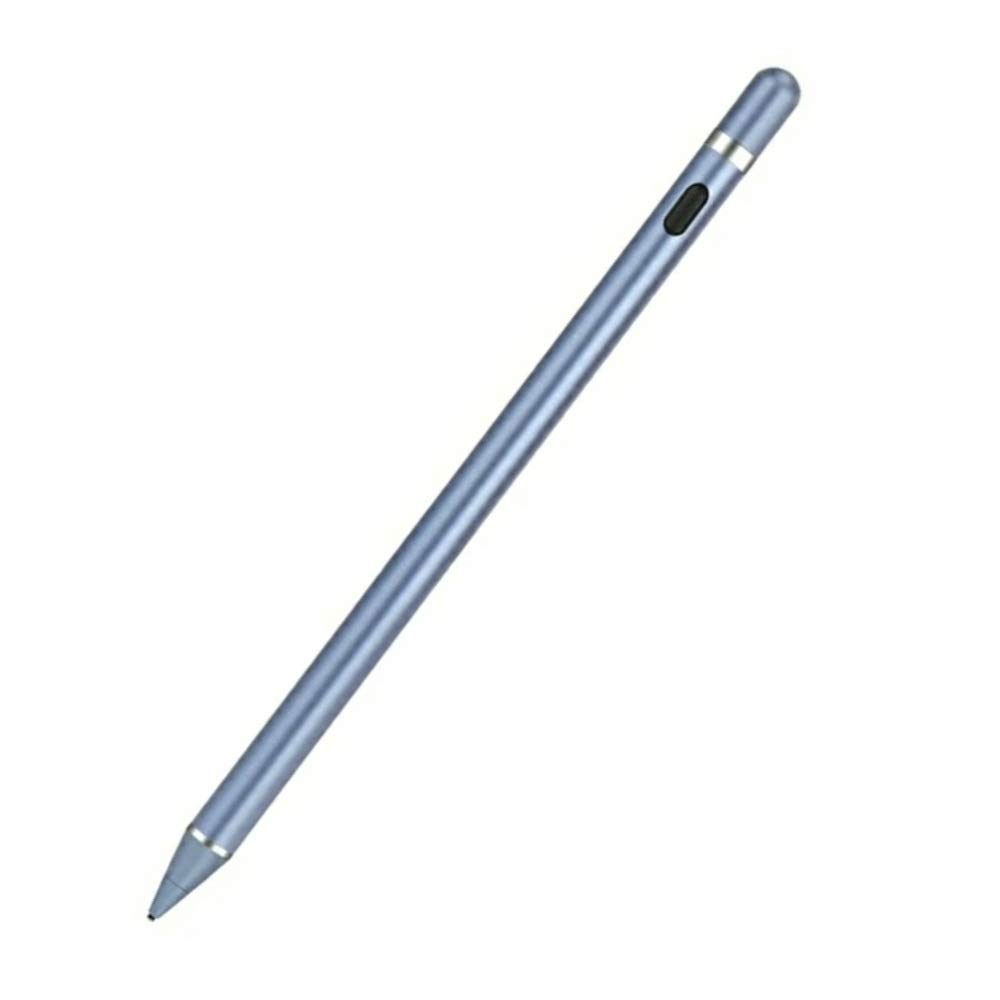 Rechargeable Active Stylus Pen for Apple iPad Pro/Air/Mini, iPhone & Android Tablets - Fine Point Touch Screen Stylus with Palm Rejection (Blue) | Perfect for Digital Art, Note-Taking & Precise Screen Navigation