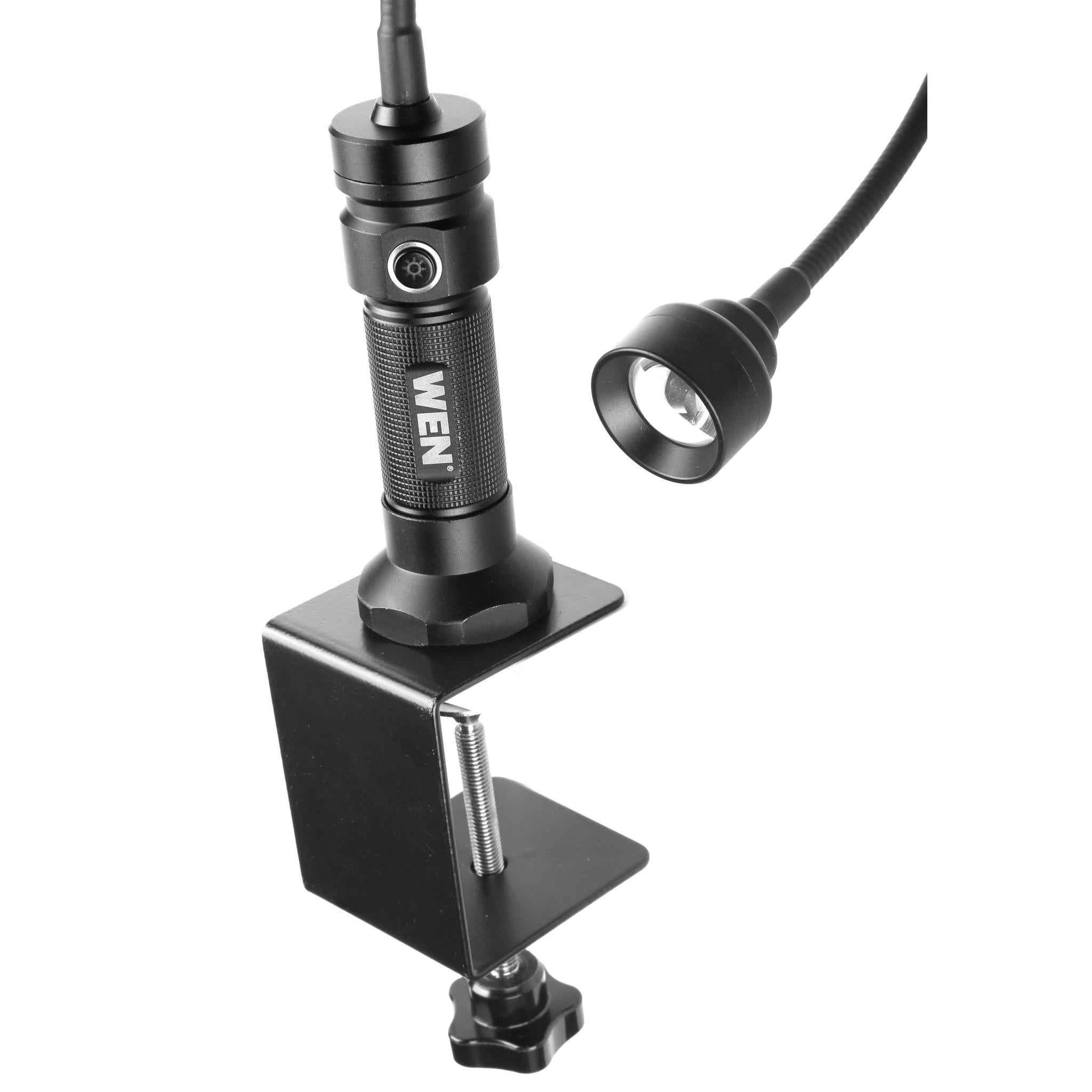 WEN WA120L 24 Inch Flexible Magnetic LED Work Light Kit - Bright Adjustable Task Lighting for Garage, Workshop, and Automotive Repairs