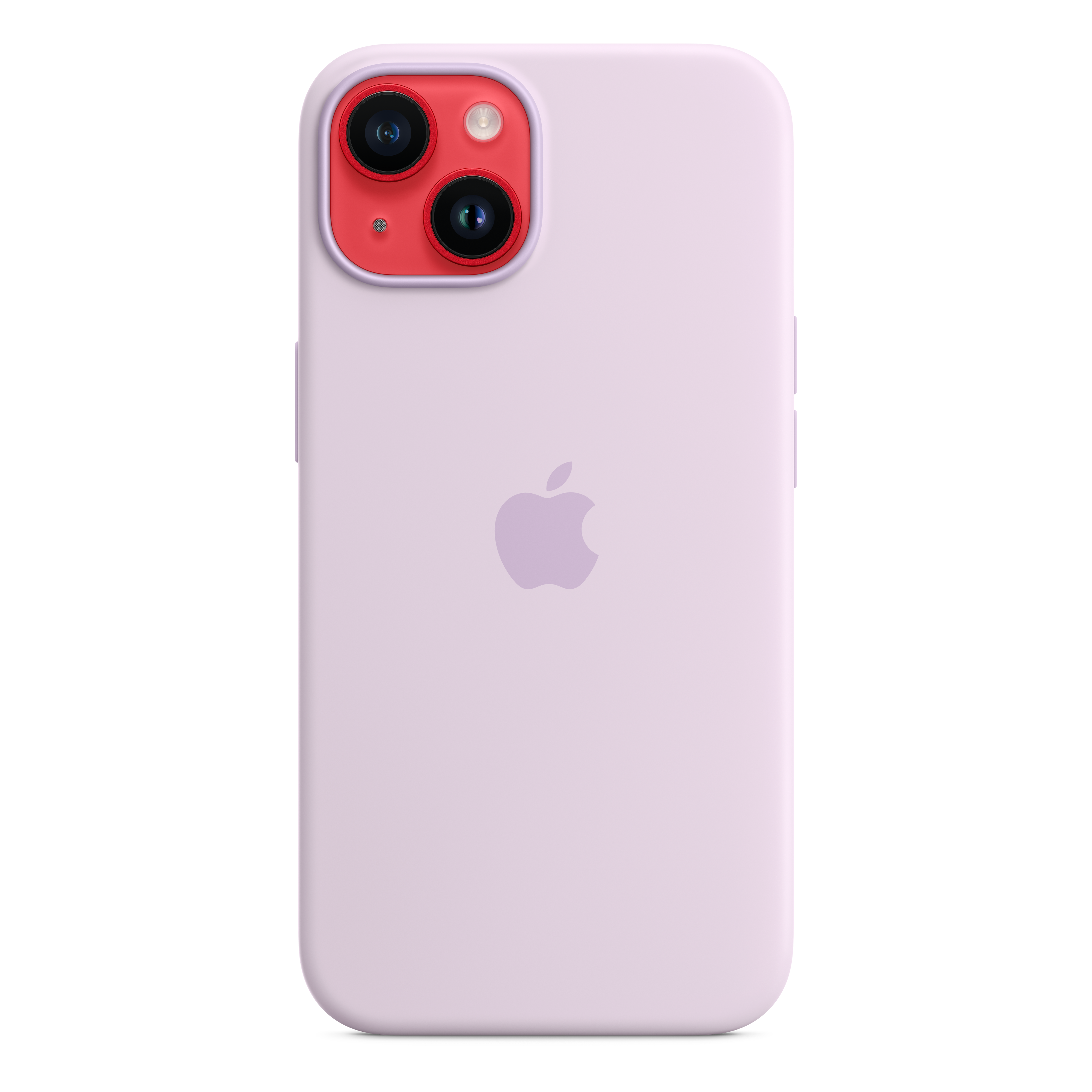 MagSafe Silicone Case for iPhone 14 - Shockproof Protective Cover with Precise Fit, Soft-Touch Finish in Lilac Purple | Perfect for Everyday Use, Work & Travel