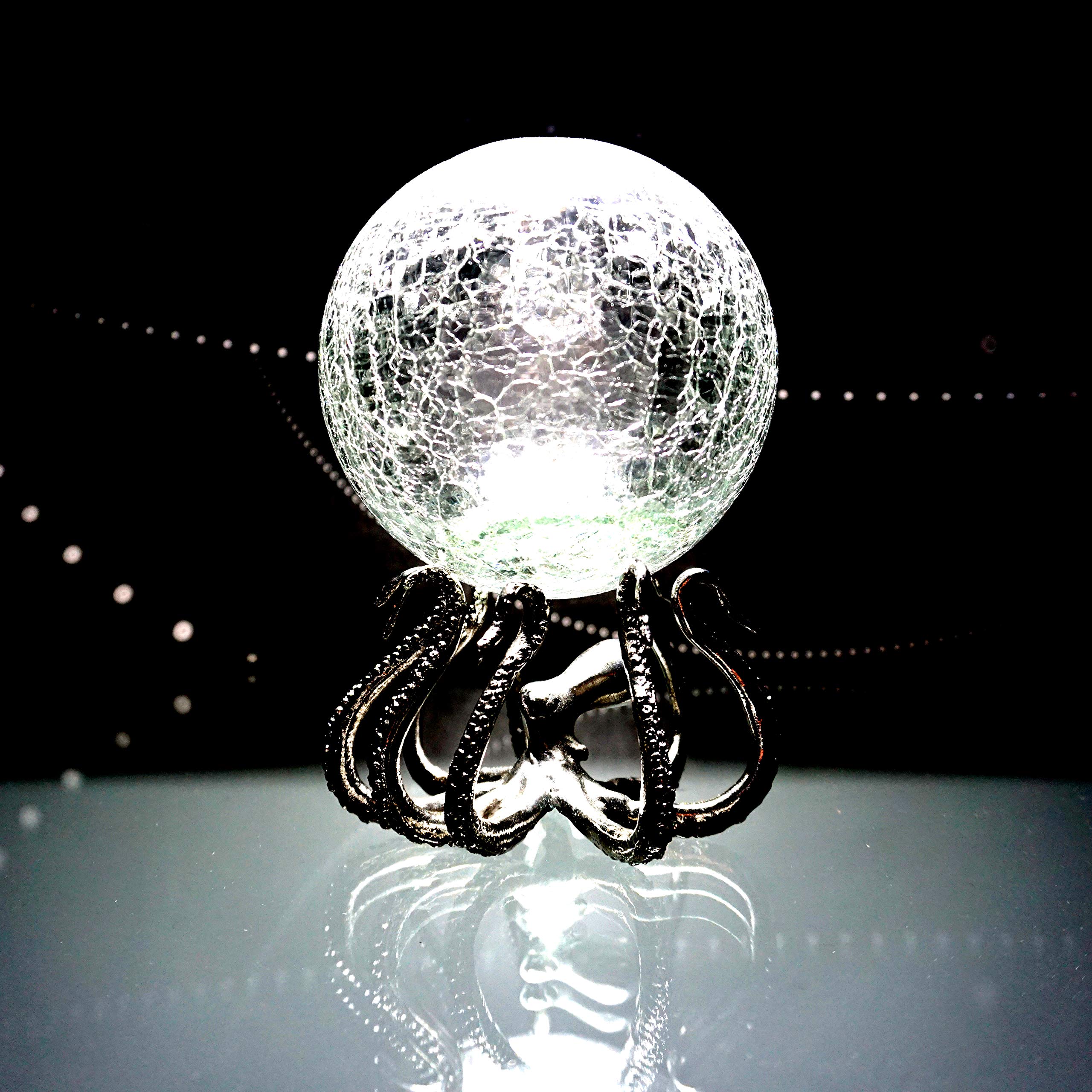 OctoStand - Premium Ocean-Themed Display Stand for Crystal Balls, Succulents & Nautical Decor | Perfect for Home, Office & Beach House Decorations