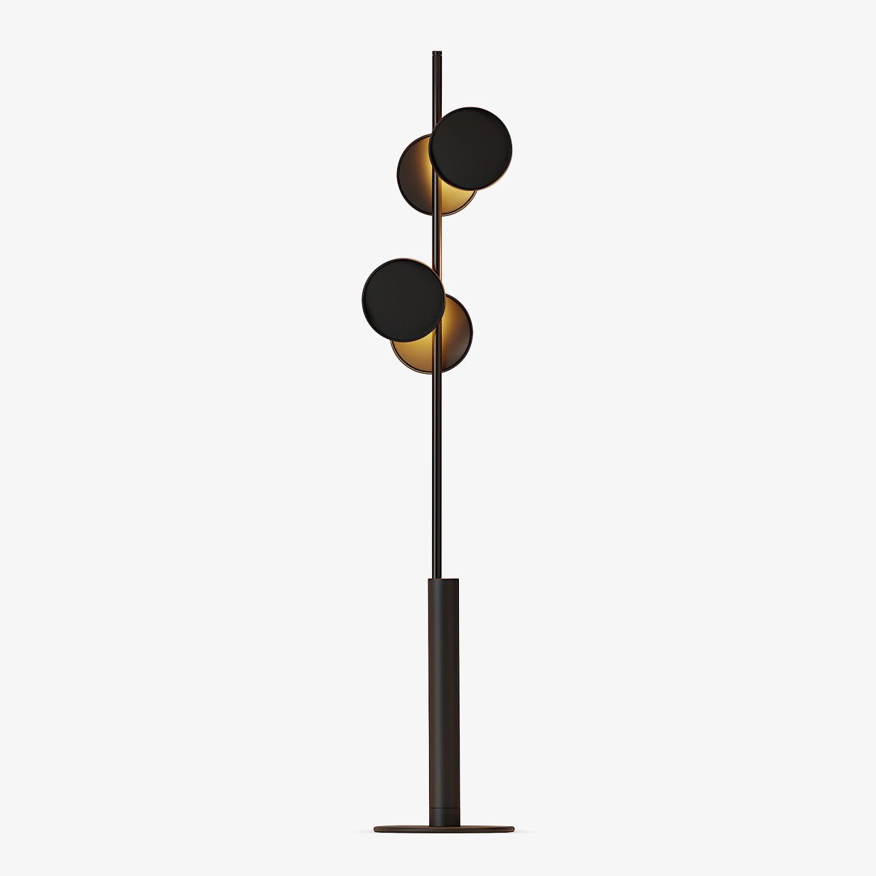 Axis Modular Floor Lamp - Adjustable Modern LED Standing Light for Living Room, Bedroom & Office - Dimmable Brightness & Flexible Design for Home Decor