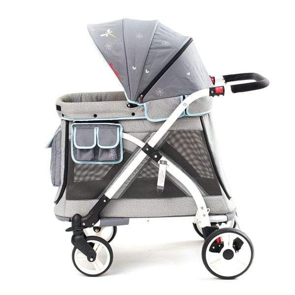 Wonderfold Wagon MJ01 Compact Single Stroller Wagon - Lightweight 1-Seater Baby Stroller & Utility Cart for Toddlers - Perfect for Park Outings, Beach Trips, and Shopping