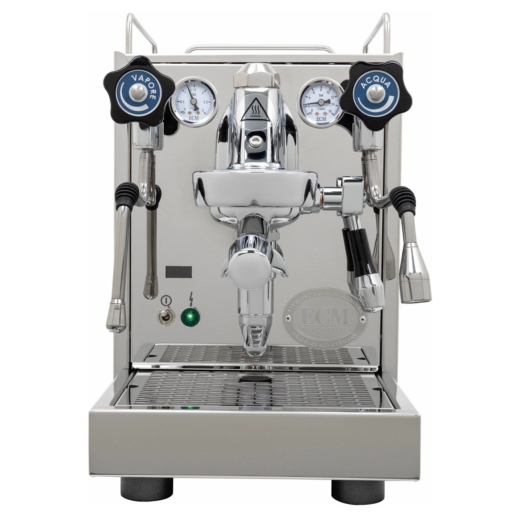 ECM Mechanika Slim PID Espresso Machine - Professional Italian Coffee Maker for Home Baristas | Perfect for Espresso, Cappuccino & Latte at Home or Office