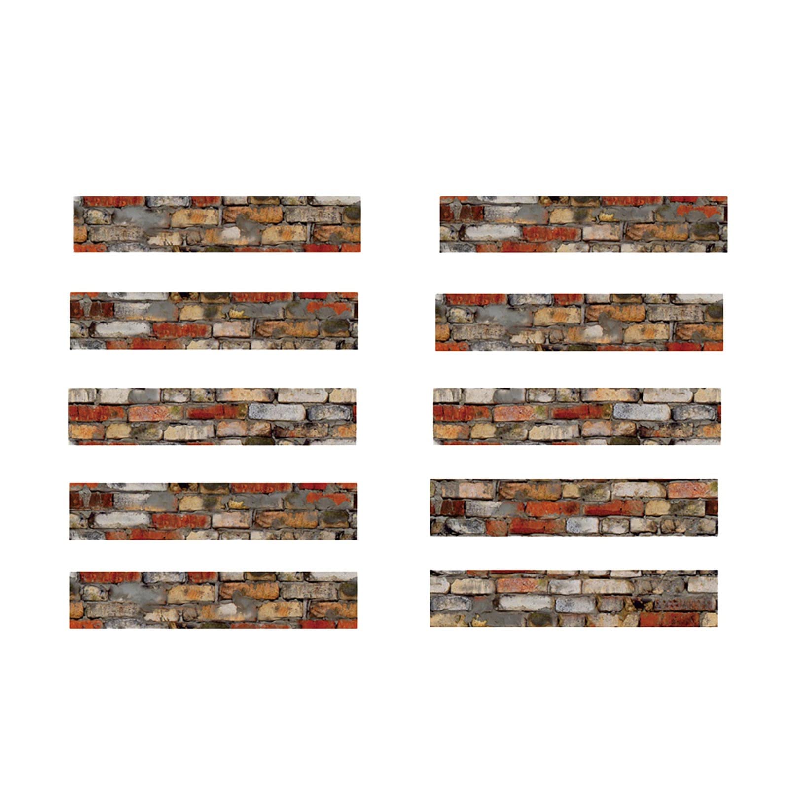 Waterproof Non-Slip Self-Adhesive Wood Grain Floor & Wall Stickers - Realistic Wood Look Peel and Stick Decals for Bedroom, Kitchen, Bathroom, Living Room Home Decor