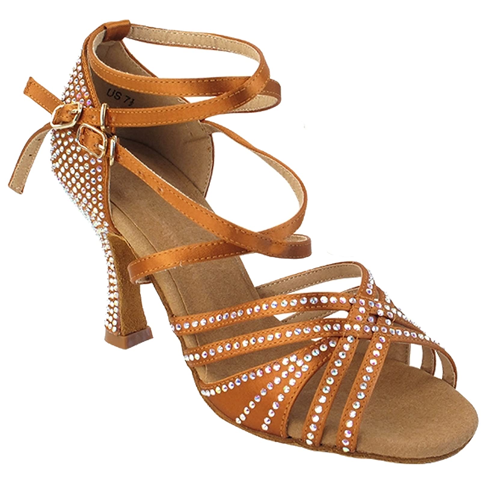 Elegant Women's Ballroom Dance Shoes for Tango, Wedding & Salsa - Comfortable 2.5