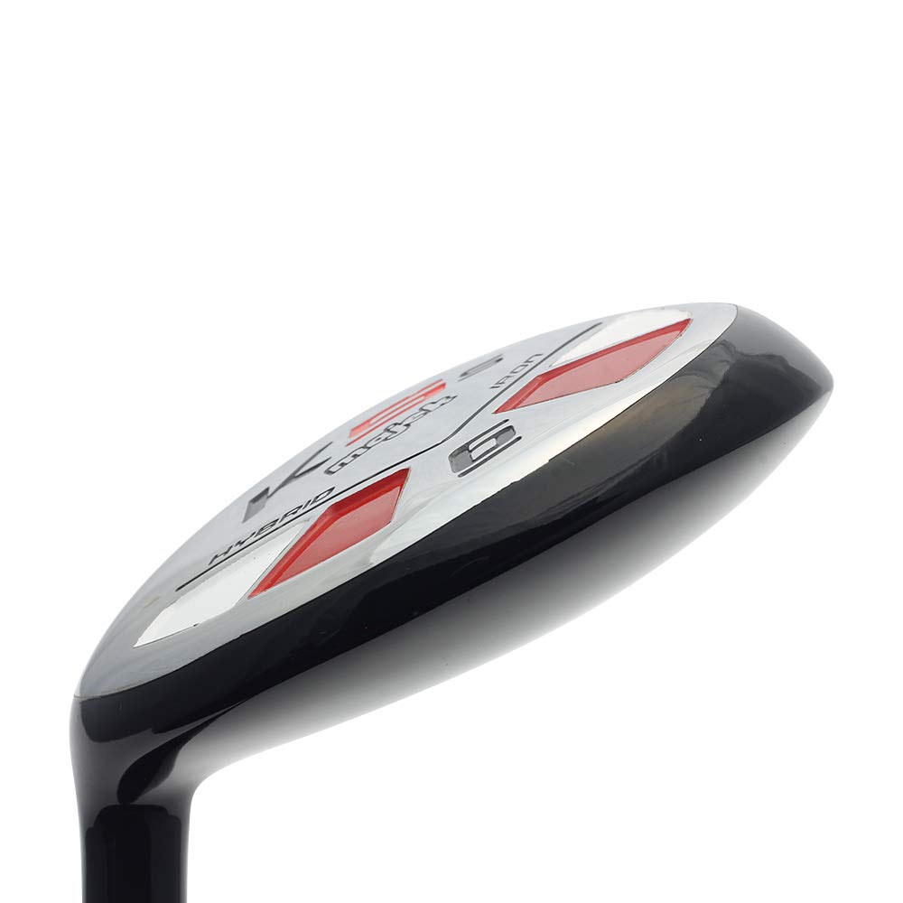 Left Handed Majek Golf Hybrid Club #6 - Senior Lady Flex (55+ Years) for Tall Players 5'8