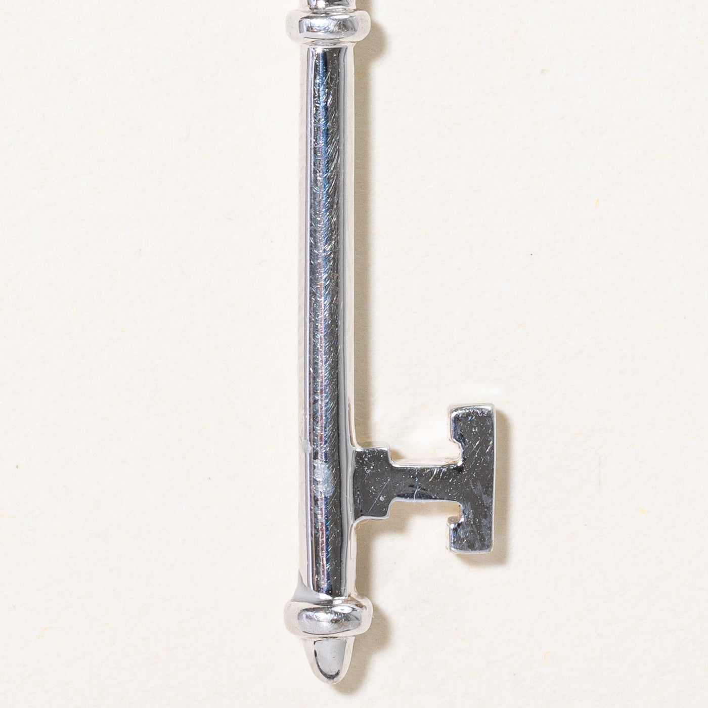 Tiffany & Co Tiffany Keys Daisy Key Pendant - 0.03ct Diamond Sterling Silver Necklace for Women | Perfect Gift for Birthday, Anniversary & Special Occasions