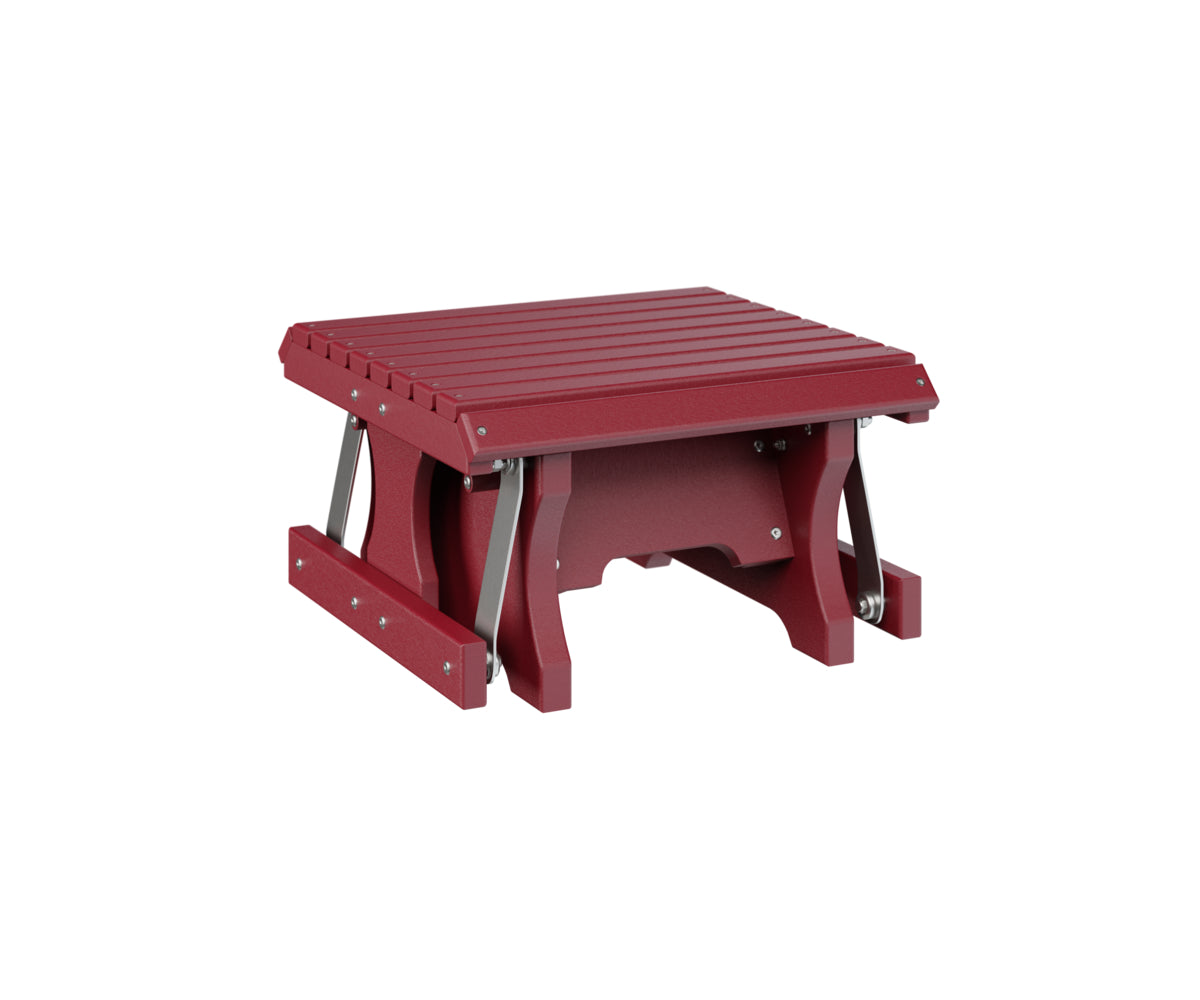 Berlin Gardens Gliding Footstool - Adjustable Comfort Ottoman with Smooth Glide Motion - Perfect for Living Room, Bedroom or Office Relaxation