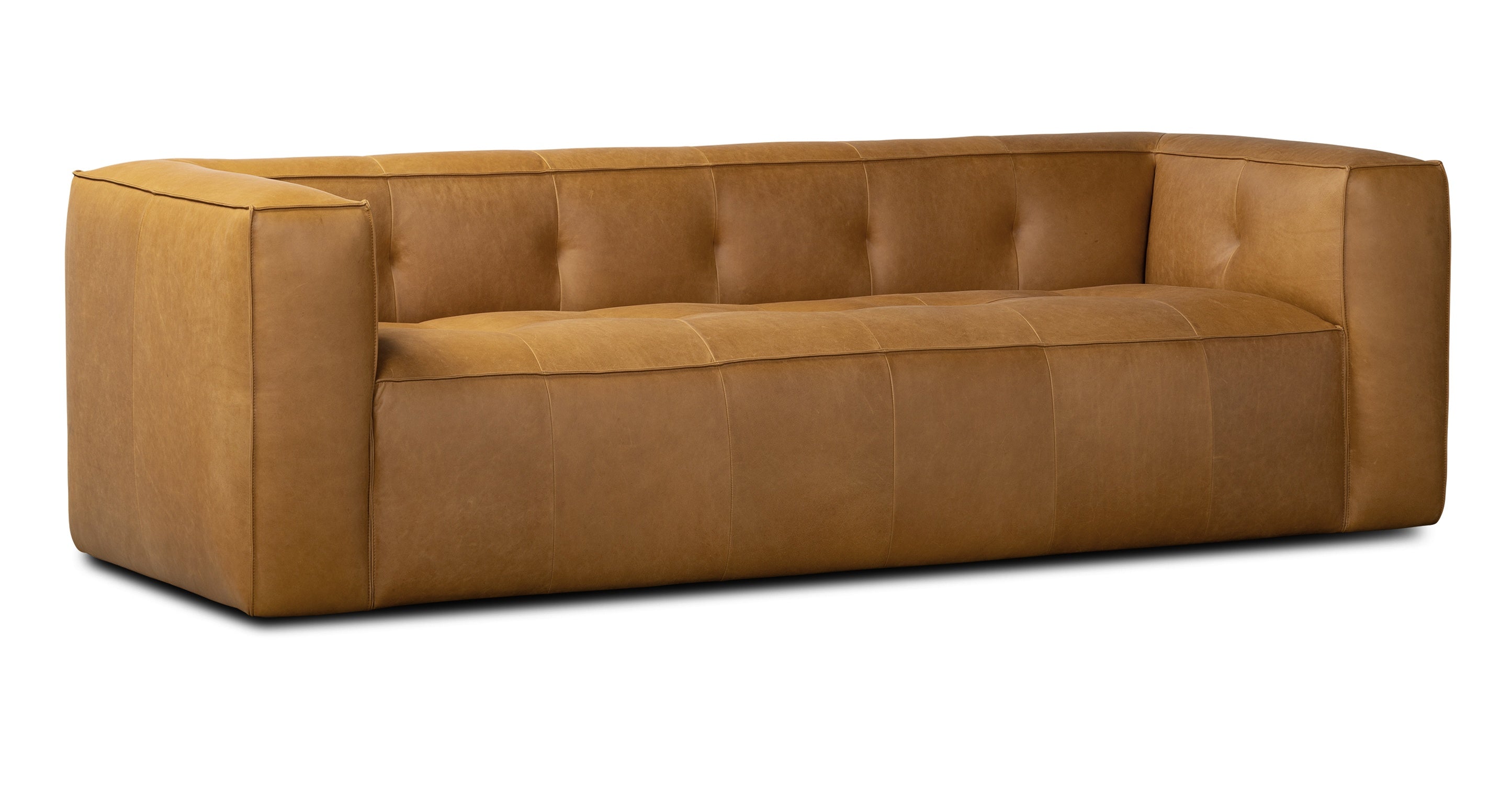 Modern Capa Sofa - Comfortable 3-Seater Couch for Living Room, Lounge & Office - Soft Fabric Upholstery with Sturdy Wooden Frame - Perfect for Relaxing, Entertaining & Small Spaces