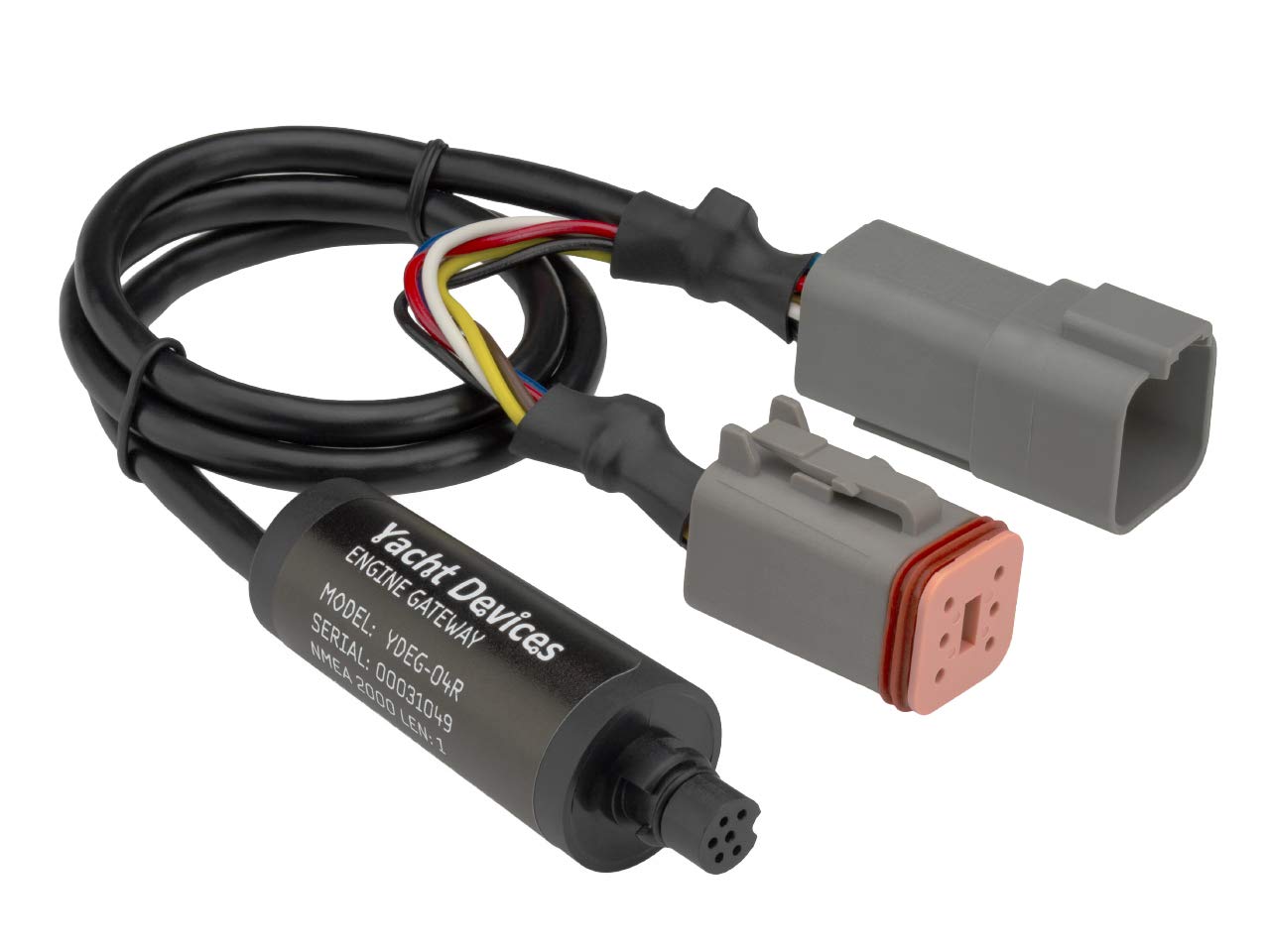 Yacht Devices YDEG-04 Boat Engine Gateway - NMEA 2000 Compatible for Volvo Penta, BRP Rotax & J1939 Engines | Marine Electronics Network Adapter | Works with Raymarine SeaTalk NG | Perfect for Engine Monitoring & Diagnostics on Yachts & Boats