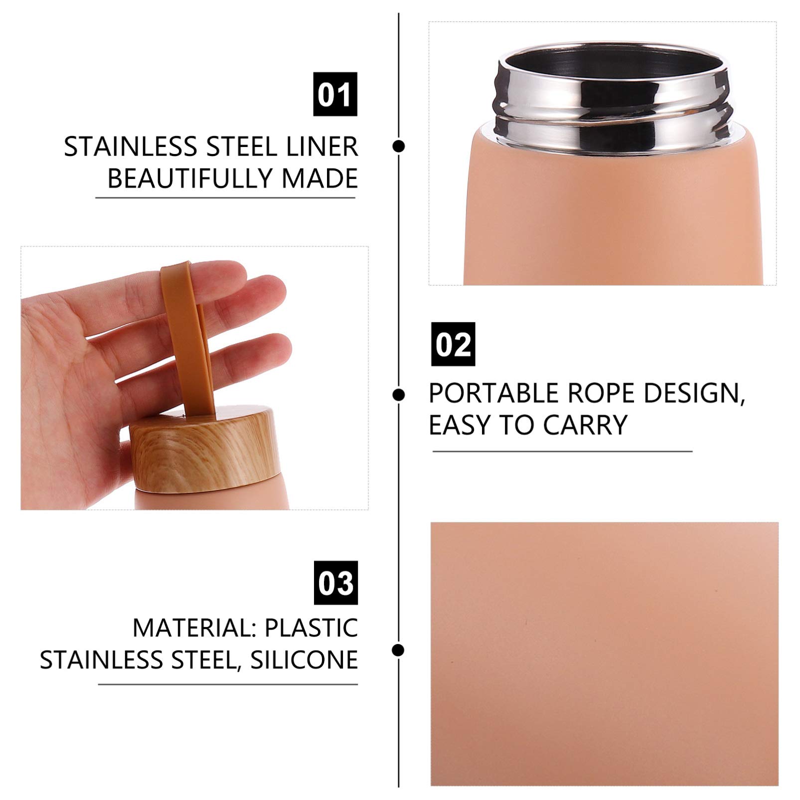 **Vacuum Insulated Stainless Steel Travel Mug - 20oz Leak-Proof Thermal Cup for Hot & Cold Beverages - Perfect for Coffee, Tea, Water - Ideal for Office, Commuting, Camping & Outdoor Activities**