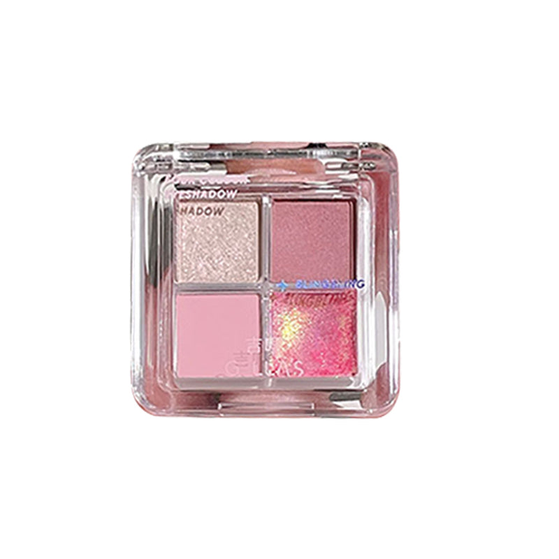 GELLA'S Chameleon Quad Eyeshadow Palette - Long Lasting, Highly Pigmented Makeup for Day & Night Looks - Perfect for Parties, Weddings & Everyday Wear