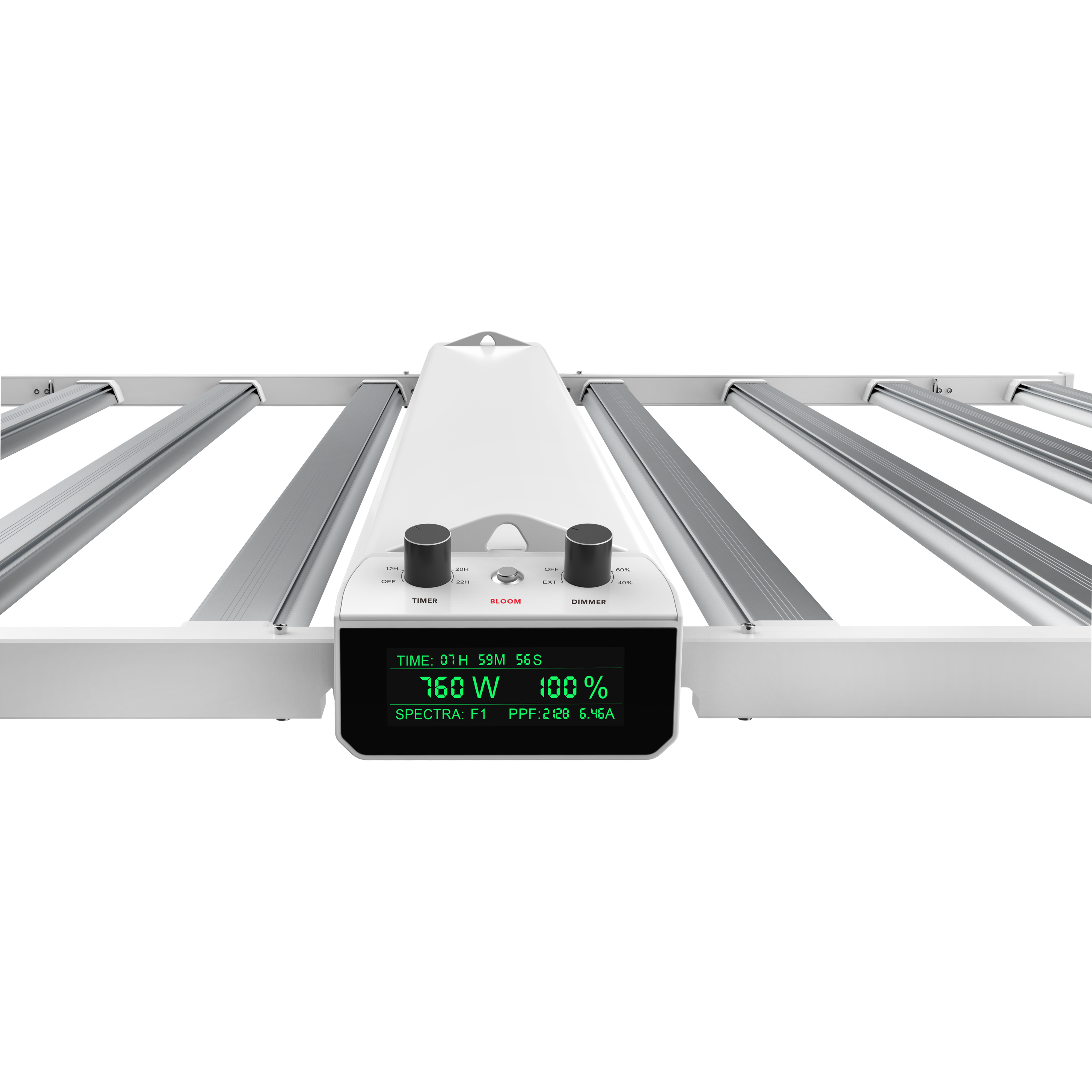 Medic Grow Smart 8 760W Full Spectrum LED Grow Light for Indoor Plants - Hydroponic Greenhouse & Home Gardening Lighting Solution