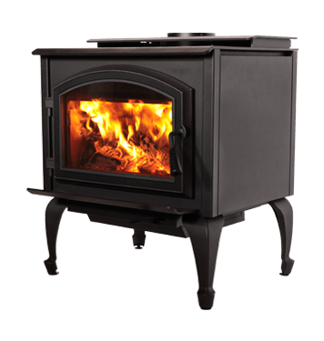 Empire Stove Gateway 2300 Wood Burning Stove - High Efficiency EPA Certified WB23FS for Cozy Home Heating & Cabin Warmth