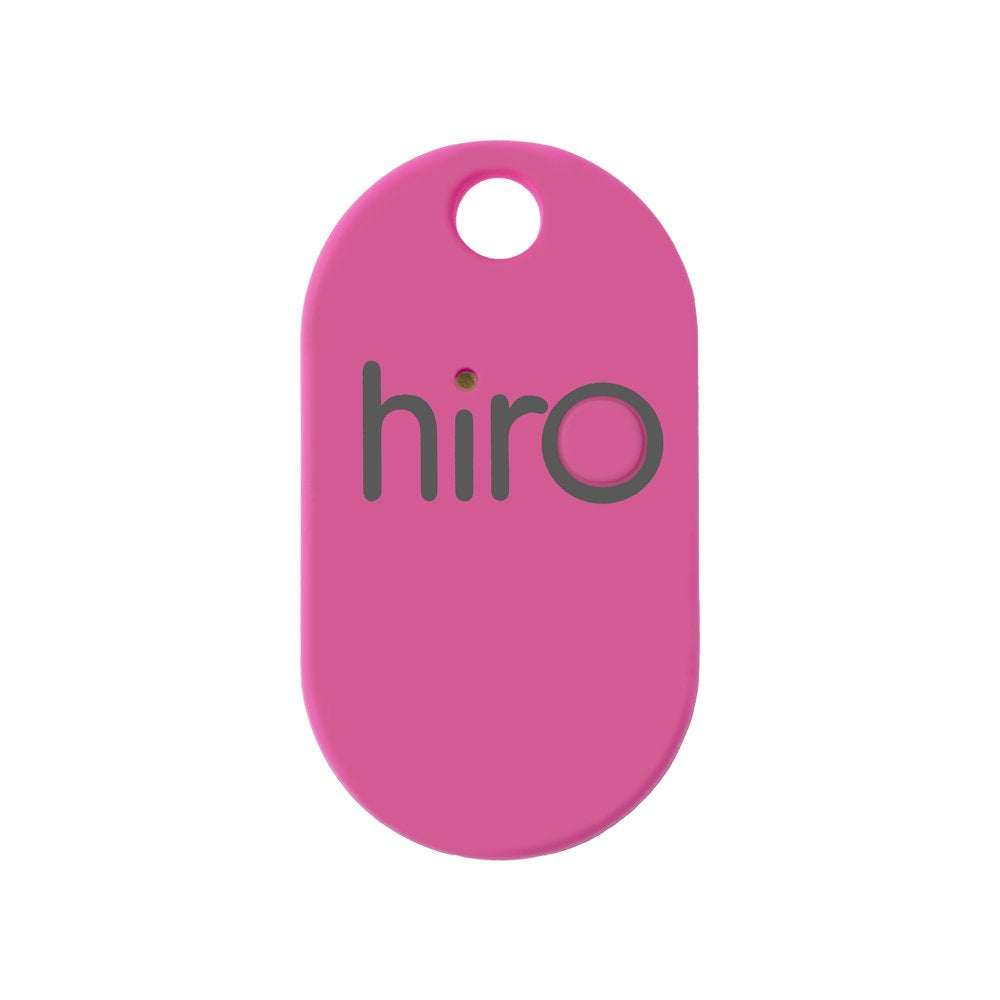 Hiro v2.0 Bluetooth Key Finder - Smart Tracker for Keys, Wallet & Phone | iOS & Android Compatible with GPS Location Tracking | Durable Rubber Matte Finish | Perfect for Travel, Home & Office Organization