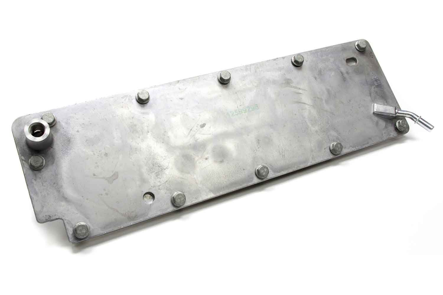 Chevrolet Performance 12599296 LSX Block Valley Cover Plate - High Performance Engine Part for Racing & Custom Builds - Perfect for LSX Engine Upgrades & Restoration Projects