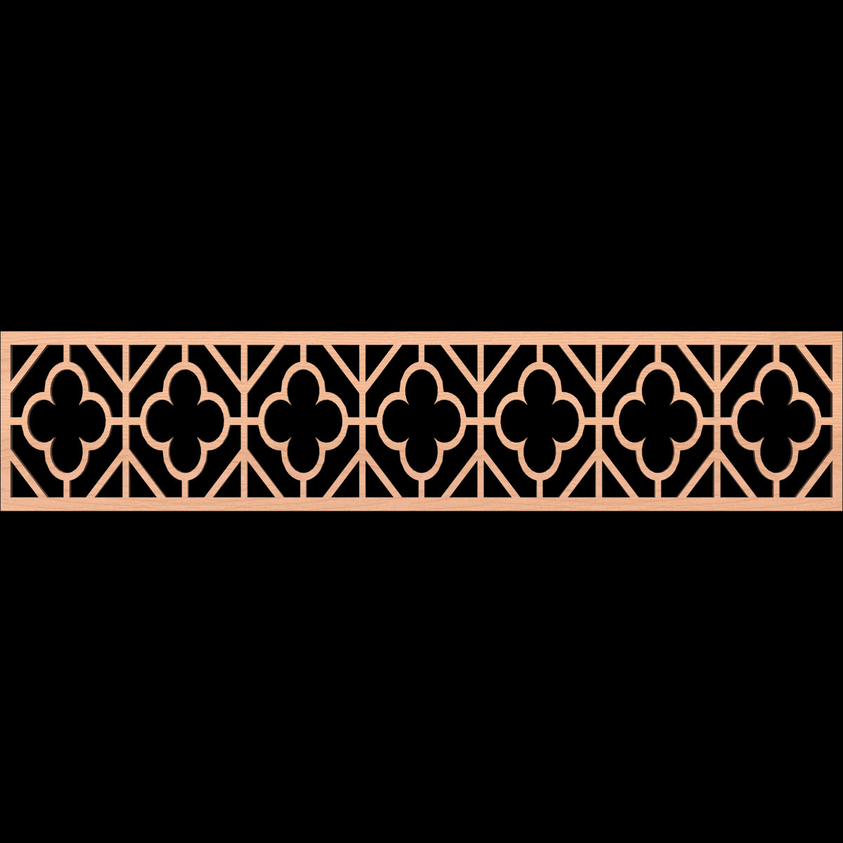 Hazelton Fretwork Moulding - Decorative Wood Trim for Home & Furniture DIY Projects | Perfect for Wall Paneling, Cabinetry and Interior Design