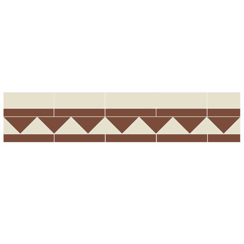 Winckelmans Granitklinker 150mm Red/Yellow-White Brick Pavers - Perfect for Patios, Walkways & Garden Landscaping